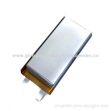 Ultra-thin lithium polymer battery cell 3.7V 52mAh